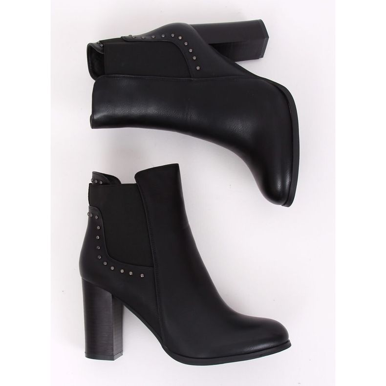 Tocuri înalte clasice negre 88097 Negru 2