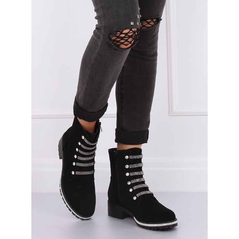 Ghete militare negre CH1818-2 Negre negru 1 Ghete militare negre CH1818-2 Negre negru 1