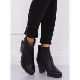 Cizme negre cu toc înalt F168 Negru 2 Cizme negre cu toc înalt F168 Negru 2