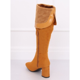 Tocuri înalte miere YQ215 Galben 2