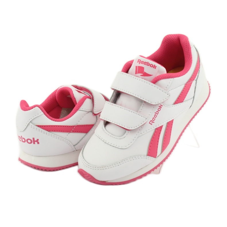 Reebok Royal Classic Jogger 2.0 2V Jr V70469 alb roșu 4