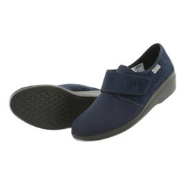 Pantofi de damă Befado pu 033D001 albastru marin 4