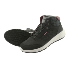 Grisport Pantofi sport din piele neagră negru 4