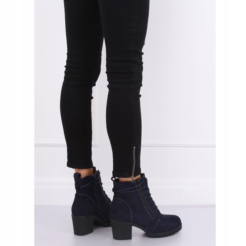 Cizme bleumarin pe protectorul W358 Blue albastru marin 1