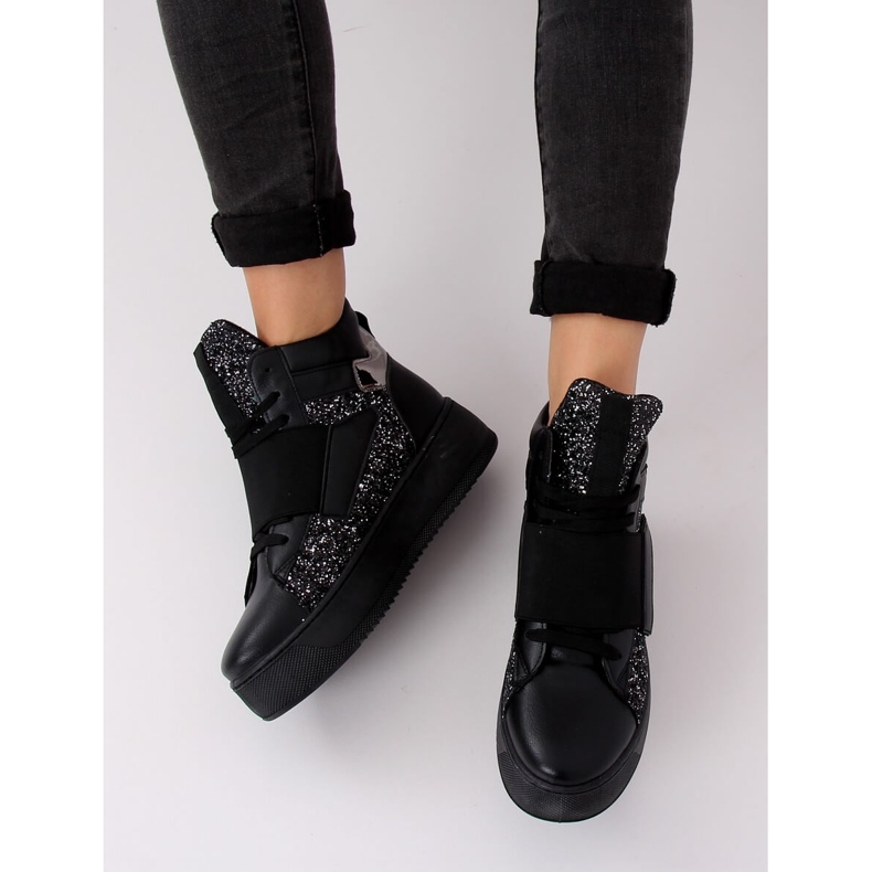 Adidași negri LA56 Negri negru 2