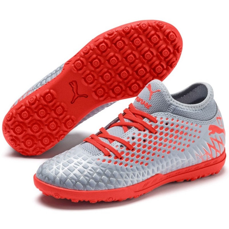 Pantofi gri Puma Futrure 4.4 Tt Jr 105699 01 2