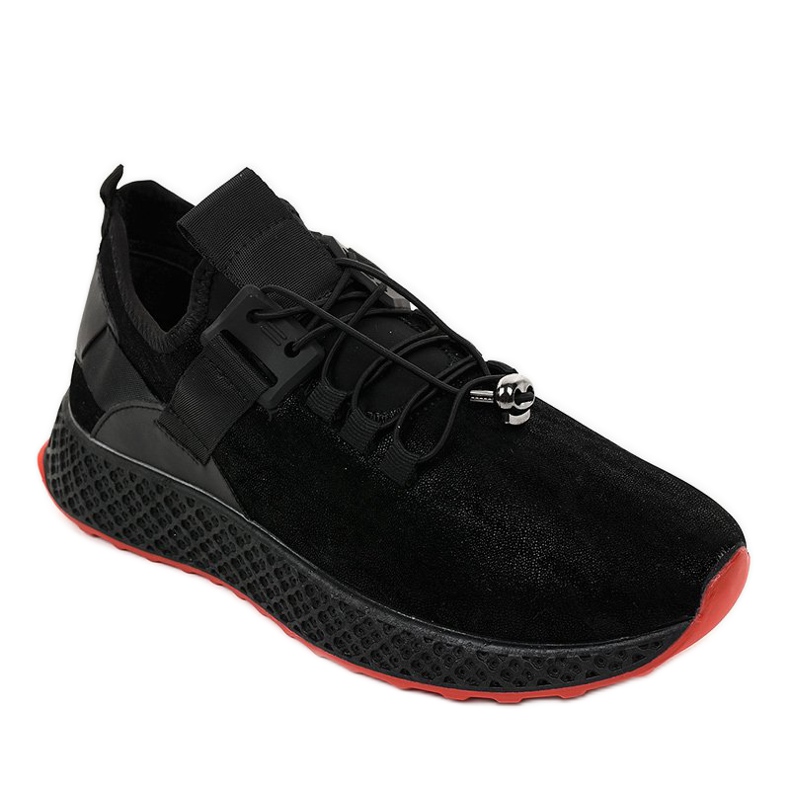 Pantofi sport bărbați negri GM807 negru 1 Pantofi sport bărbați negri GM807 negru 1