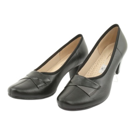 Pompe de piele pentru femei Gregors 570 Negru 3