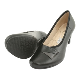 Pompe de piele pentru femei Gregors 570 Negru 5