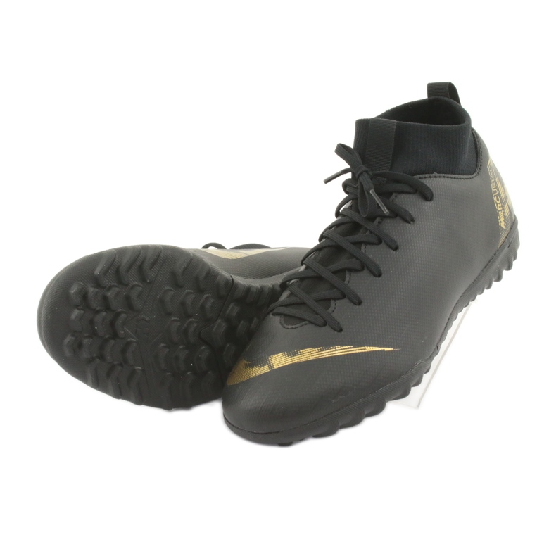 Pantofi de fotbal Nike Mercurial SuperflyX 6 Academy Gs Tf Jr AH7344-077 negru 4