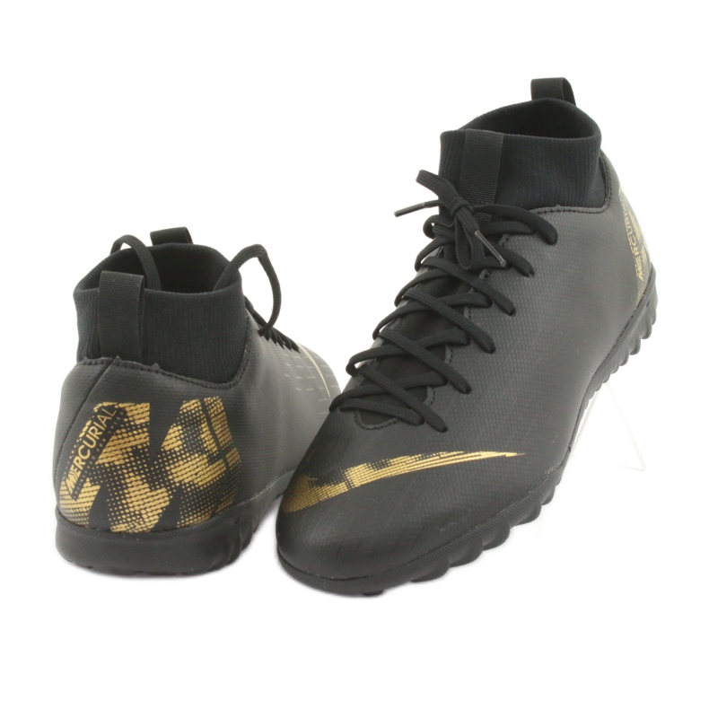 Pantofi de fotbal Nike Mercurial SuperflyX 6 Academy Gs Tf Jr AH7344-077 negru 3