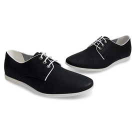 Pantofi Urban Casual 1631 Negru 1