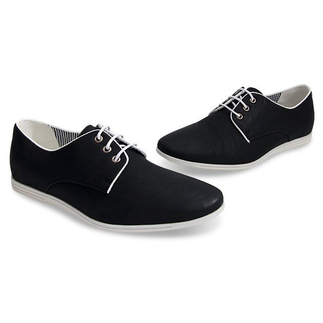 Pantofi Urban Casual 1631 Negru 1