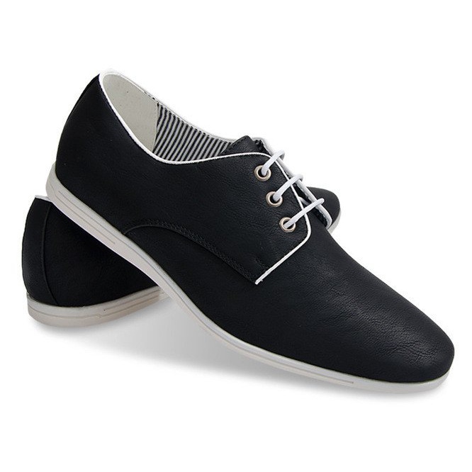 Pantofi Urban Casual 1631 Negru 2