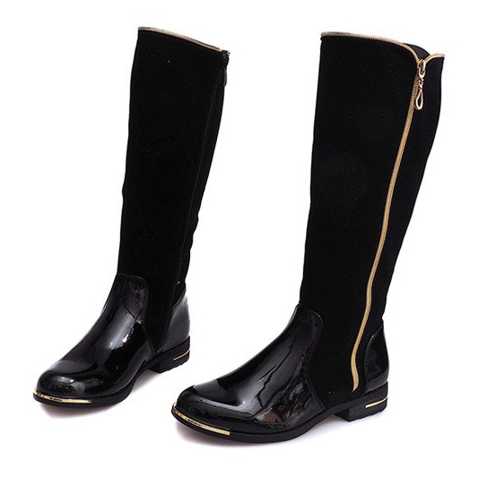 Cizme ajurate 6792 Negru 1