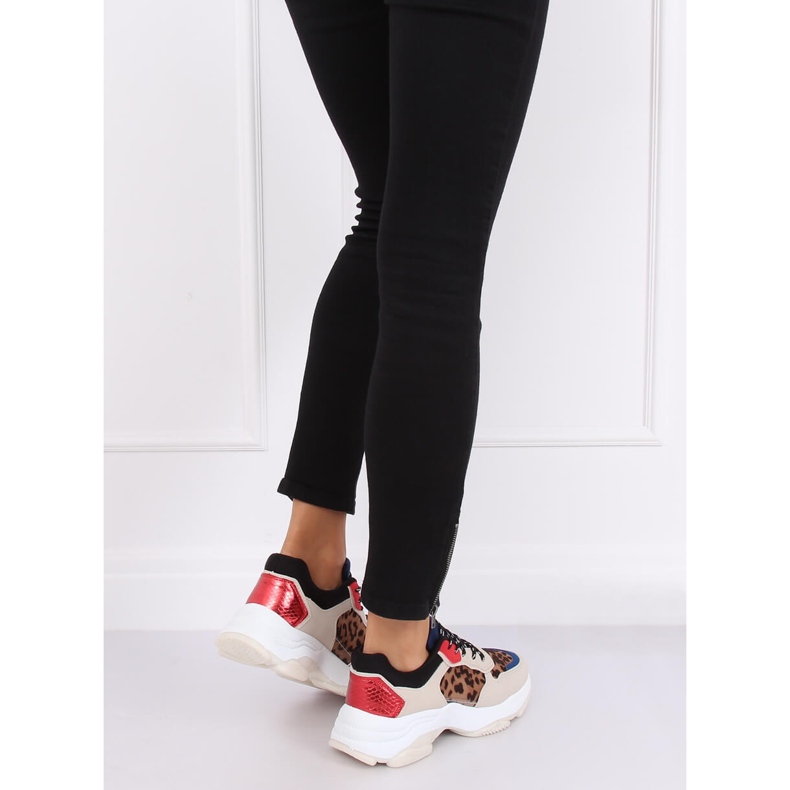 Pantofi sport multicolori YY-01 Leopard 2