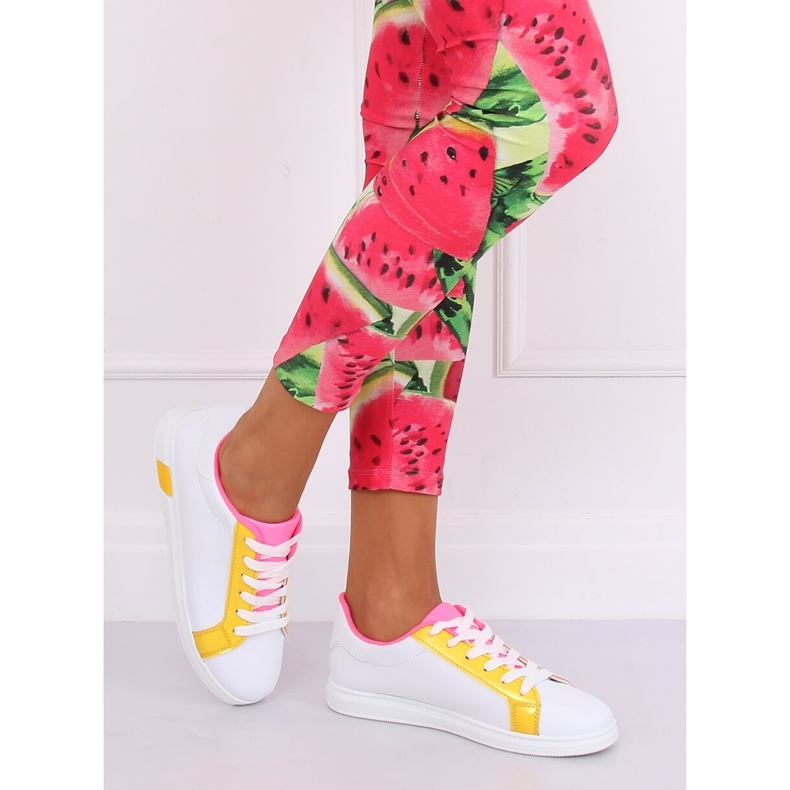 Adidași de damă W-3116 Galben multicolor 1