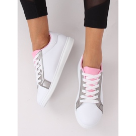 Adidași de damă W-3116 Gri alb 2
