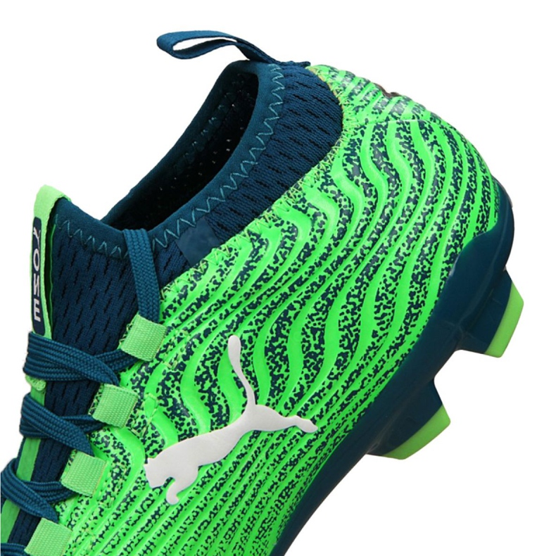 Ghete de fotbal Puma One 18.3 Syn Fg M 104870 03 verde verde 2 Ghete de fotbal Puma One 18.3 Syn Fg M 104870 03 verde verde 2