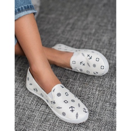 Sailor Slipons VICES alb 1