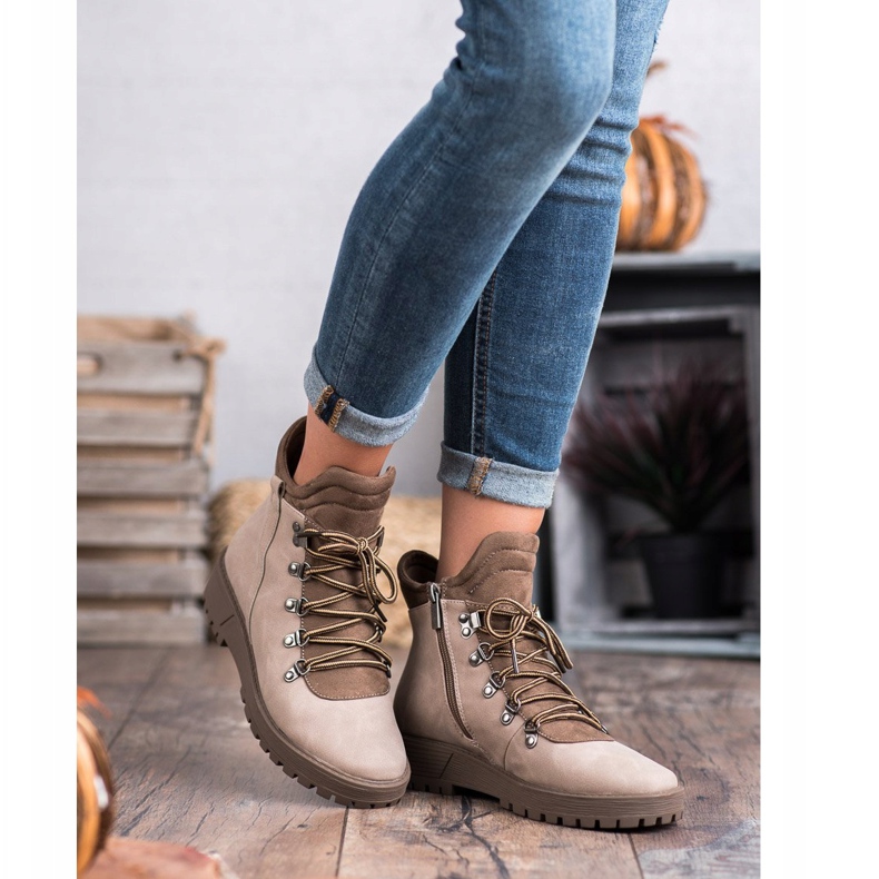 Vinceza Trappers cu stil maro 2