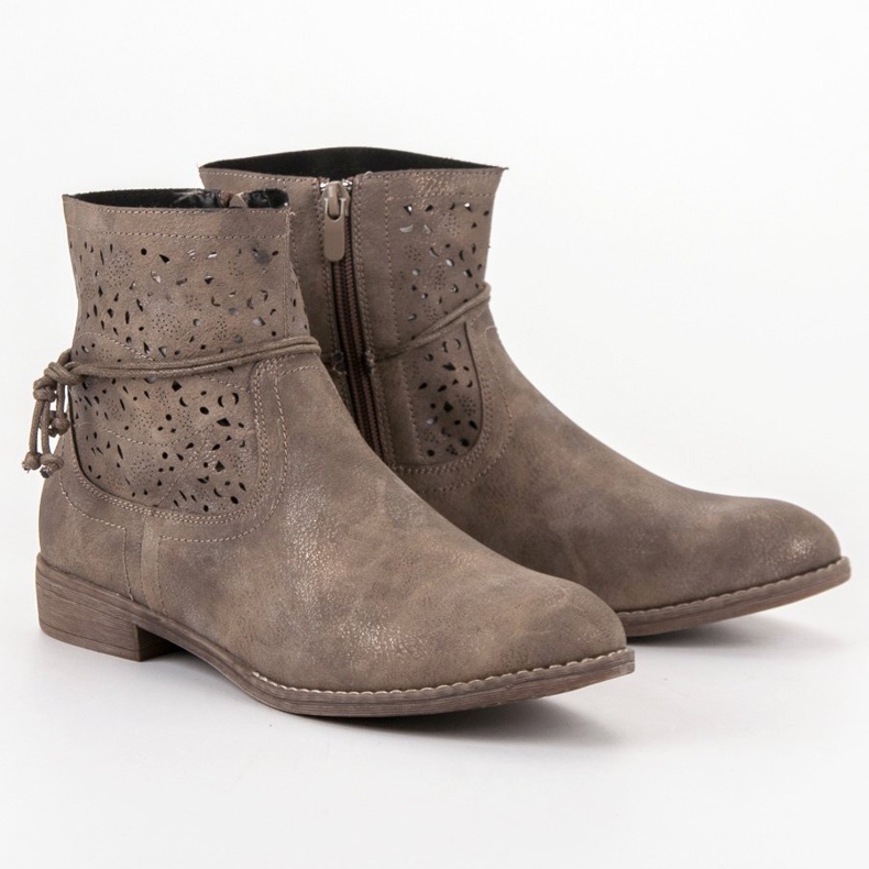 Groto Gogo Cizme de dama deschise multicolor verde 1