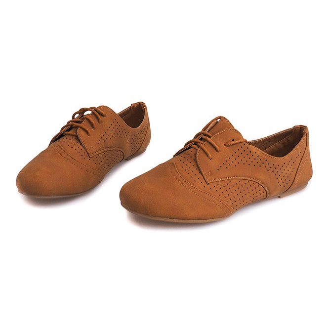Încălțăminte Jazz Openwork 219 Camel maro 1