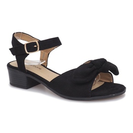 Sandale cu toc negru de la Noemia 1