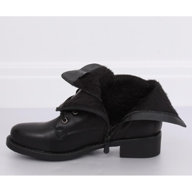 Cizme negre de lucru cu pietre 0-268 Negru 1