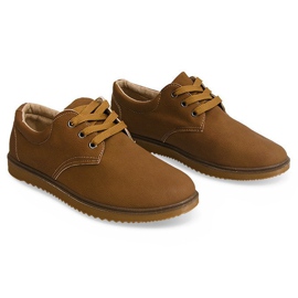 Cizme Classic Brogues 1307 Camel maro 2