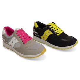 Pantofi de alergare sport A738 Negru multicolor 1