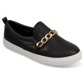 Adidași Slip On L-57 Negru 2
