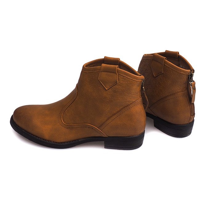 Încălțăminte scăzută Cowboy Boots 248PA Camel maro 2
