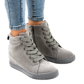 Adidași gri pe pană TL50-3 1