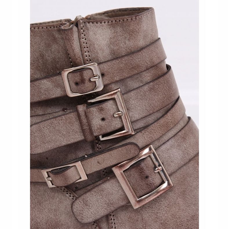 Cizme dama bej plate Z100 Khaki 1 Cizme dama bej plate Z100 Khaki 1