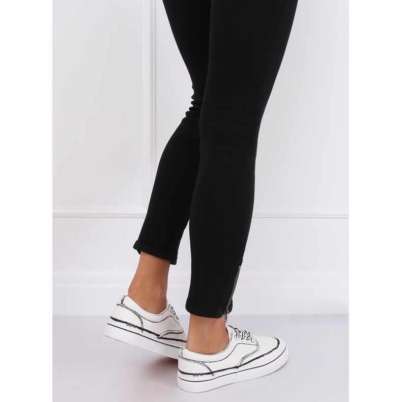 Adidași de damă albi BS103 Alb 2