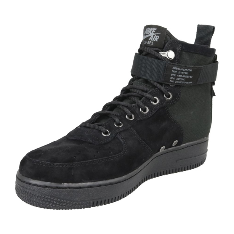 Pantofi Nike Sf Air Force 1 Mid M 917753-008 negru 1