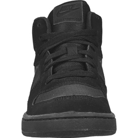 Pantofi Nike Sportswear Court Borough Mid (GS) Jr 839977-001 negru 2