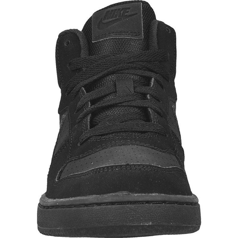 Pantofi Nike Sportswear Court Borough Mid (GS) Jr 839977-001 negru 2