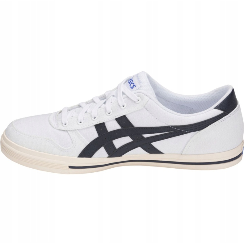 Pantofi Asics Aaron M 1201A008 101 alb albastru marin 1