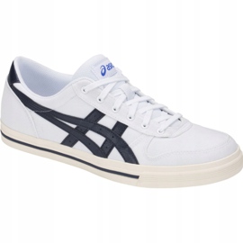 Pantofi Asics Aaron M 1201A008 101 alb albastru marin 3