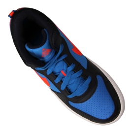 Pantofi Nike Court Borough Mid Jr 839977-403 albastru multicolor 2