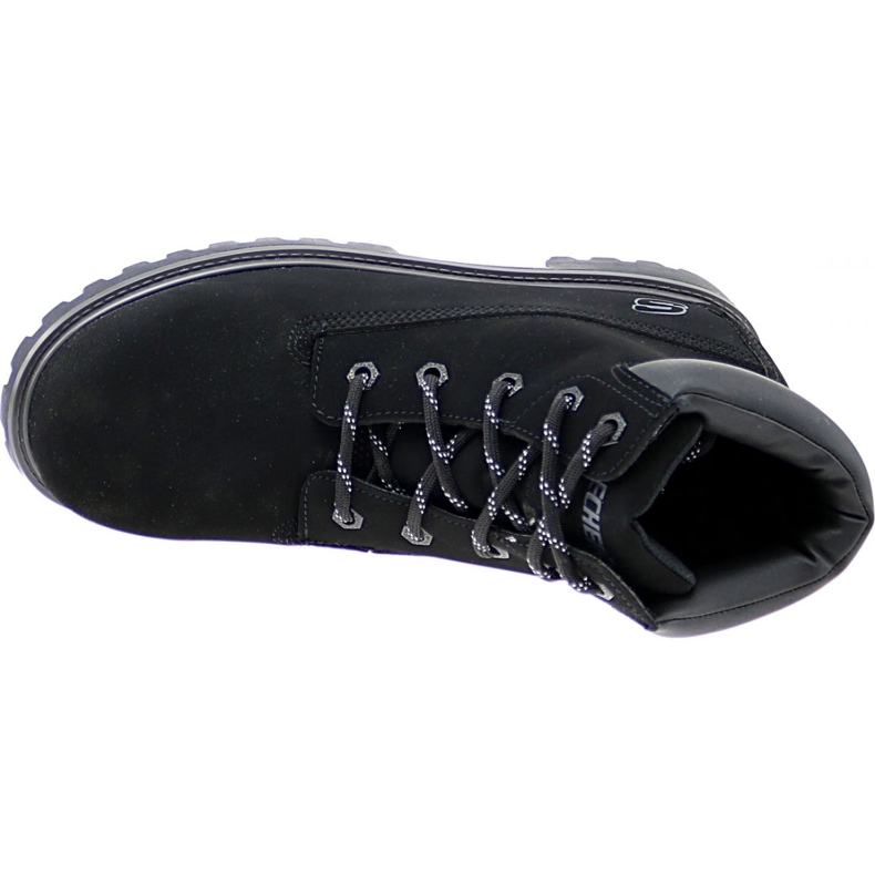 Pantofi Skechers Mecca Bunkhouse W 93158L-BLK negru 2