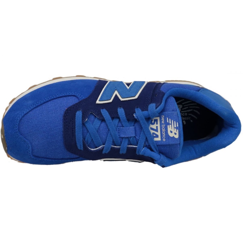 Pantofi New Balance W KL574ESG albastru marin 2