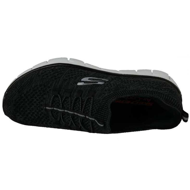 Pantofi Skechers Empire W 12418-BKW negru 2