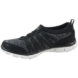 Pantofi Skechers Gratis W 22602-BKW gri 1 Pantofi Skechers Gratis W 22602-BKW gri 1