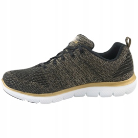Pantofi Skechers Flex Appeal 2.0 W 12771-BKGD negru multicolor 1