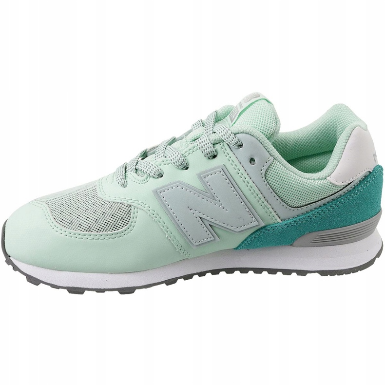 Pantofi New Balance W GC574D5 verde 1