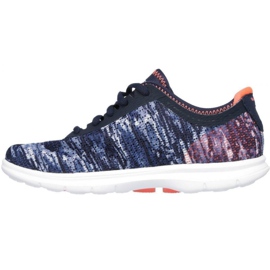 Pantofi Skechers Go Step W 14200-NVCL albastru marin multicolor 2