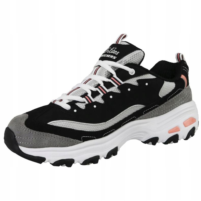 Skechers D'Lites New Journey W 11947-BKWG negru multicolor 1 Skechers D'Lites New Journey W 11947-BKWG negru multicolor 1
